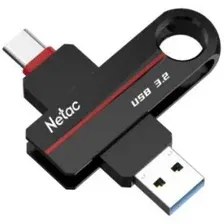 USB Flash Netac US18 USB 3.2+TypeC 64GB NT03US18C-064G-32BK