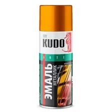 KUDO - Эмаль металлик универсальная серебро, 520мл / KU-1028