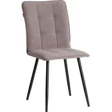 Стул Tetchair Bari LT велюр (серый/черный)