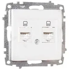 Розетка компьютерная Elbi Zena-Vega 609-015600-248 (белый)