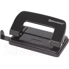 Дырокол Brauberg Classic / 222548 (черный)