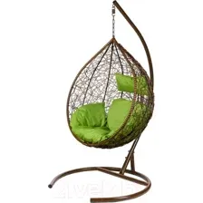 Кресло подвесное BiGarden Tropica TwoTone (салатовая подушка)