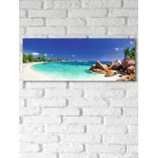 Картина на стекле STAMPRINT "Лагуна" NT029 30х80 см