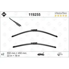 Щетка стеклоочистителя бескаркасная 119 255 SWF SWF VisioFlex OE , 550/22 , 450/18 2 шт.