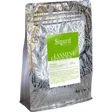 Чай листовой SIGURD Jasmine Tea зеленый китайский с Жасмином (200г)