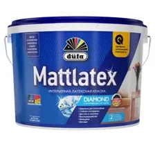 Краска ВД латексная DUFA Mattlatex RD100 0,9 л