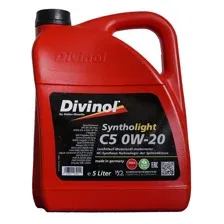 Масло моторное DIVINOL SYNTHOLIGHT C5 0W-20 5л 49800K007 DIVINOL 49800K007