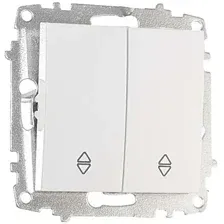 Выключатель проходной Elbi Zena-Vega 609-015600-211 (белый)