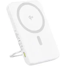 Внешний аккумулятор Baseus PicoGo Qi2 Magnetic Power Bank 5000mAh 20W (белый)
