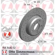 Тормозной диск Zimmermann 150348252