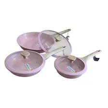 Набор сковород FeisiLang FL-S006YZ Pink
