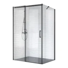 Душевой уголок BelBagno ACQUA-AH-1-150/90-C-NERO