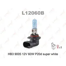Автолампа P20d LYNXAUTO L12060B 12