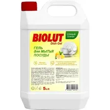Средство для мытья посуды Biolut Гель (5л)