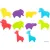 Комплект ковриков для купания Roxy Kids Safari RBM-010-CV (10 шт)