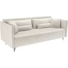 Диван Mebel-Ars Майами (бархат бежевый Star Velvet 6 Light Beige)