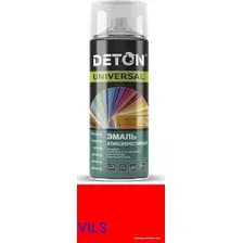 Эмаль Deton Universal Алкидная атмосферостойкая RAL 3001 0.52 л (красный)