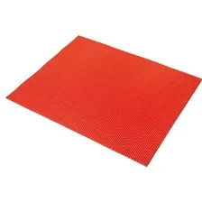 Коврик под миску Alicosta ЭВА 650x500 для животных (соты/красный )