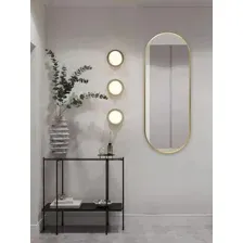 Зеркало EMZE 40x100 UV.40.100.AUR (золотой УФ-окантовкой)