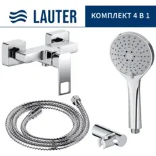 Смеситель Lauter Cascade 21СК9615C с лейкой Relexa Daisy 21S10167