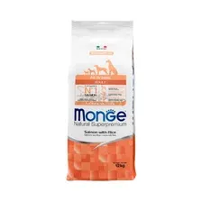 Сухой корм для собак Monge Speciality Line Monoprotein Adult с лососем и рисом 12 кг