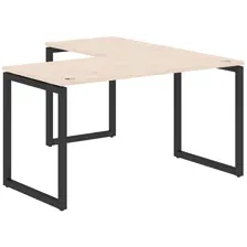 Стол угловой Xten-Q XQCT 1415 Black (L), бук тиара