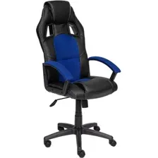 Игровое (геймерское) кресло TetChair Driver (черный/синий)