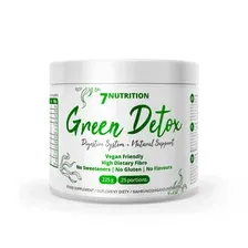 7Nutrition Green Detox 225 гр. Глубокое клеточное очищение, Мощная антиоксидантная защита, Красота волос, ногтей и кожи, Легкость пищеварения