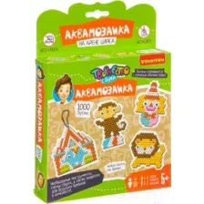 Развивающая игра Bondibon Аквамозаика 1000 бусин! На арене цирка / ВВ3406
