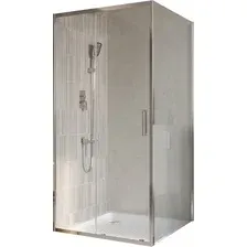 Душевой уголок BelBagno LUCE-A-1-100/100-C-Cr