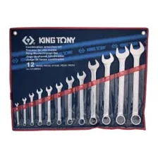 KING TONY Набор комбинированных ключей, 6-32 мм, 12 предметов 1212MR01