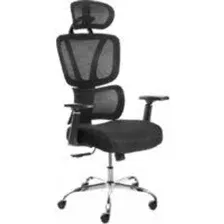 Кресло офисное Tetchair Mesh-12HR (ткань, черный)