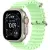 Apple Watch Ultra 3 LTE 49 мм (титановый корпус, природный/салатовый, ремешок из эластомера)