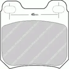 Тормозные колодки FERODO FSL525