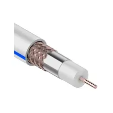 Кабель коаксиальный PROCONNECT LIGHT RG-6U CCS/Al/Al 32  75 Ом 100 м белый