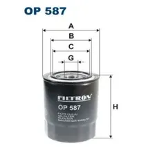 Масляный фильтр Filtron OP587