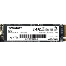 SSD Patriot P310 1.92TB P310P192TM28