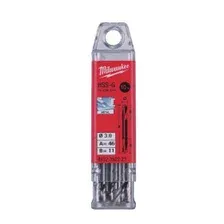 Сверло по металлу двуxстороннее HSS-G MILWAUKEE D 3,0x11x46 (10 шт.)