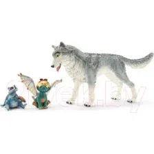 Набор фигурок коллекционных Schleich Лайкос, Нугур и Пиу / 70710
