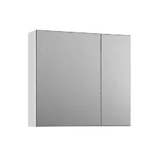 Шкаф-зеркало Lauter Mia 60 / 80 белый глянец (80х55 / белый глянец)