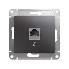 Розетка телефонная Systeme Electric Glossa GSL001381T
