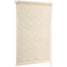 Рулонная штора Delfa Сантайм Жаккард Веда СРШ-01М 834 (43x170, бежевый)