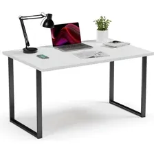 Стол Soma Bliss 120x66 (белый/черный)
