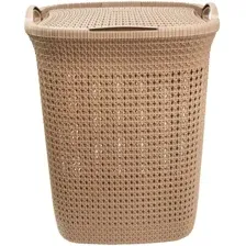 Корзина Эльфпласт Paola 37 л (бежевый)