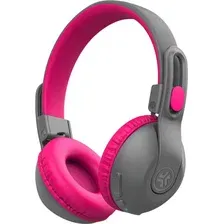 Наушники JLab JBuddies Studio 2 Wireless (серый/розовый)
