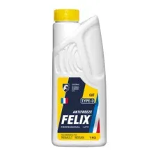 Антифриз FELIX 430206332 желтый готовый G12+ 1 кг