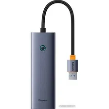 USB-хаб Baseus Flite Series 4-Port USB-A Hub B0005280A813-01