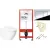 Унитаз подвесной Saniteco KW-9004W + TECE Kit 9400412