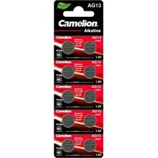 Комплект батареек Camelion Mercury Free AG13-BP10 / 12821