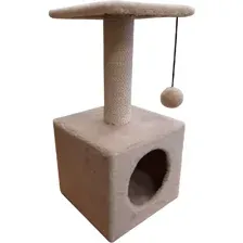 Комплекс для кошек Cat House 0.65 (хлопок бежевый)